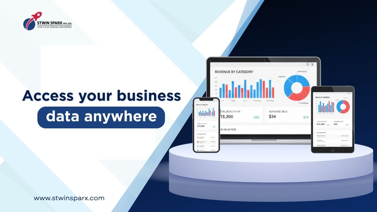 Business Data Anywhere - Stwin Sparx Pvt Ltd cloud pos software