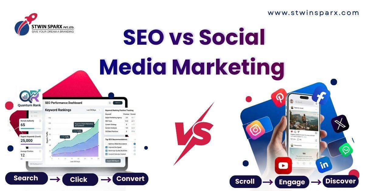 SEO vs Social Media Marketing: Whatβs the Real Difference in 2026?