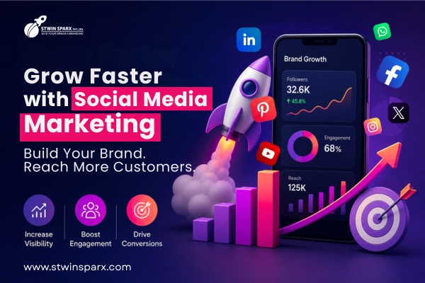 Social media marketing services for audience engagement, digital branding, online promotion, and business growth.